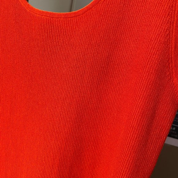 & Other Stories Fitted Tank Orange - Picture 2 of 5